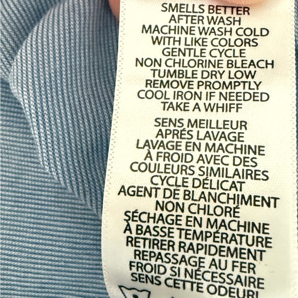 Travis Mathew The Zinna Polo Heather Light Blue. Size XXL - Picture 10 of 10